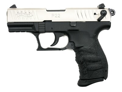 WALTHER P22Q  NIKEL 3.42"