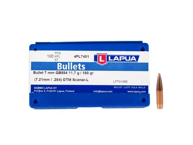 KROGLE LAPUA 7 MM SCENAR L- OTM GB554 /180 GR