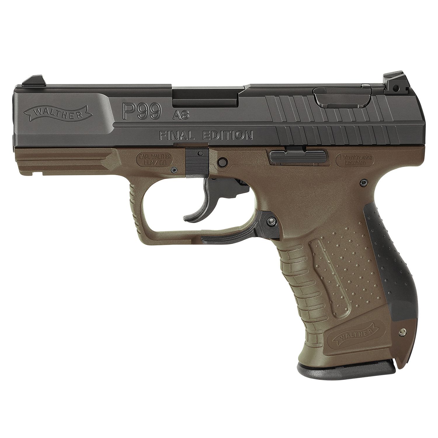 WALTHER P99 AS FINAL EDITION 4" 9X19 MM