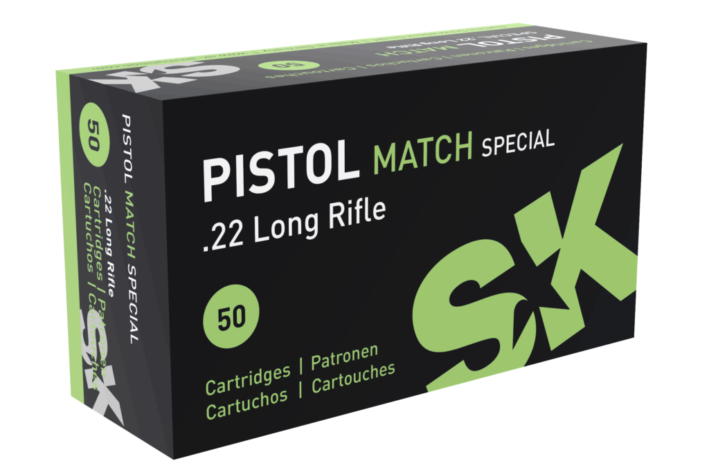 SK  BULLET PISTOL MATCH SPECIAL .22LONG RIFLE