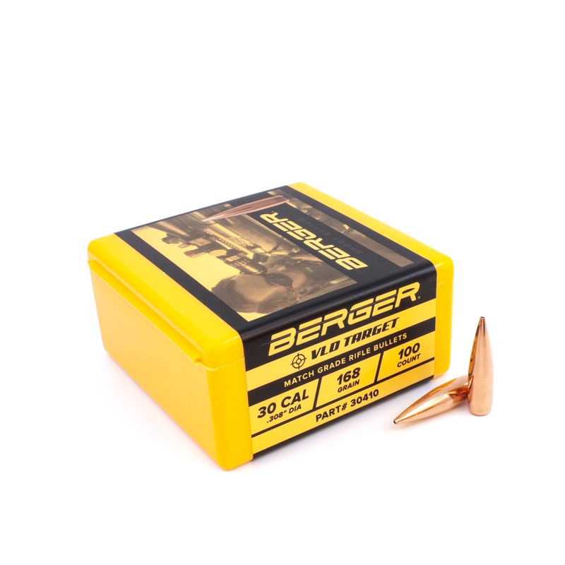 BERGER KROGLE VLD HUNTING  Kal. 30  168 GR