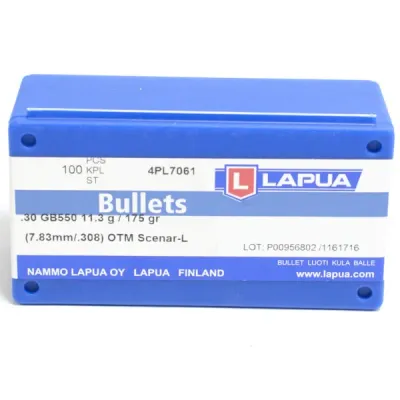 KROGLE LAPUA .308 OTM SCENAR-L G550 /175 GR