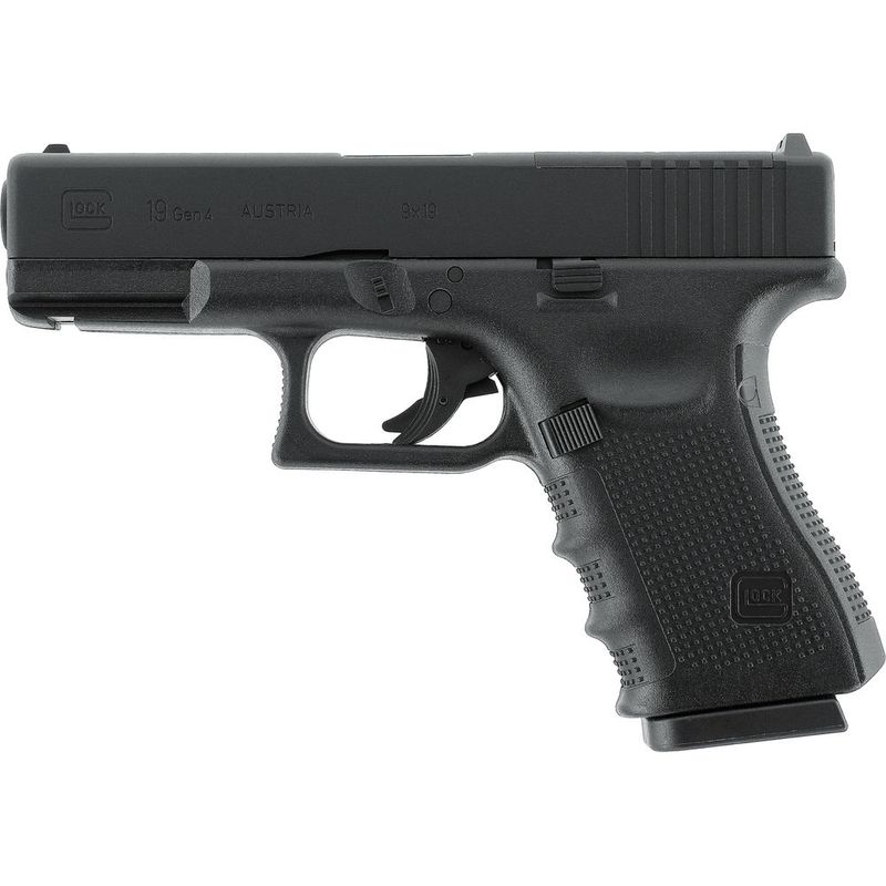 AIRGUN PISTOL  GLOCK 19  Gen 4 MOS 4,5mm BB METALL