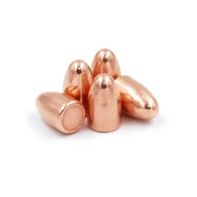 PPU  BULLETS  9 MM RN 123 Gr COPPER PLATED BULLETS