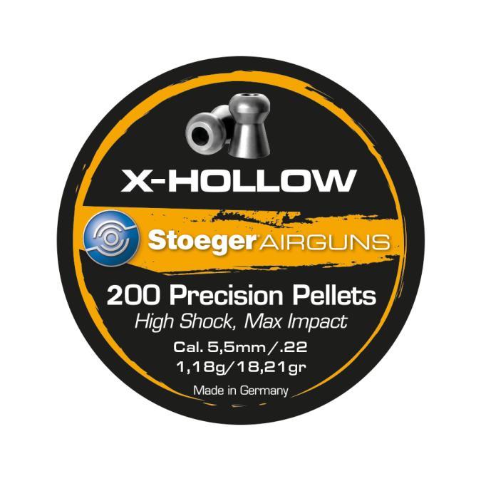 H&N DIABOLE STOEGER X-HOLLOW POINT HIGH SHOCK MAX INPACT cal. 5,5 mm 1,18 g