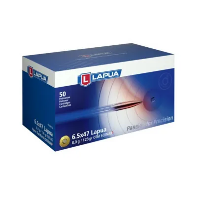 NABOJ LAPUA 6,5 x 47 Lapua SCENAR OTM 123 gr / 8 g  50/1
