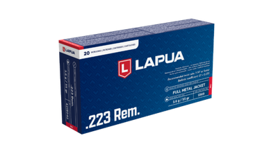 NABOJ LAPUA .223 FMJ 55 gr / 3,6 g 20/1
