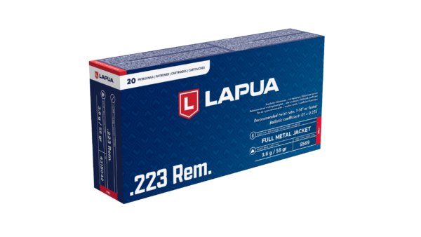 NABOJ LAPUA .223 FMJ 55 gr / 3,6 g 20/1