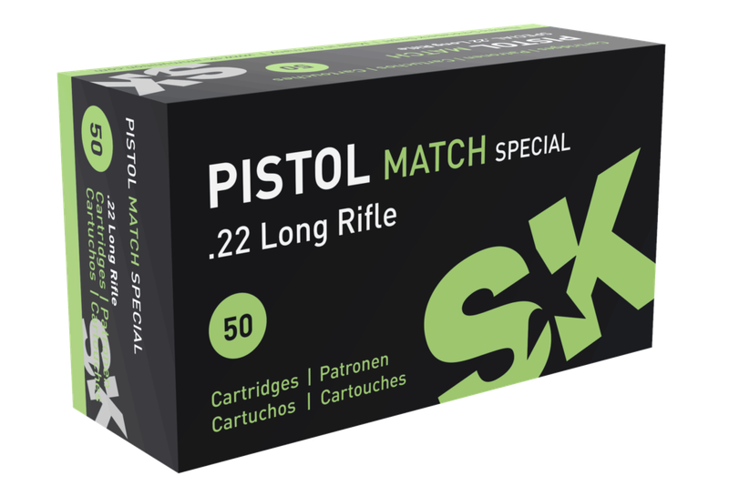 SK PISTOL MATCH  SPECIAL .22LONG RIFLE