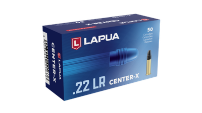LAPUA .22 LR CENTER-X LAPUA .22 LR CENTER-X