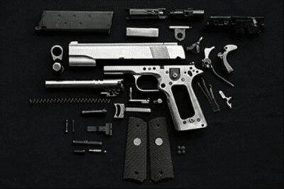 Various weapon spare parts