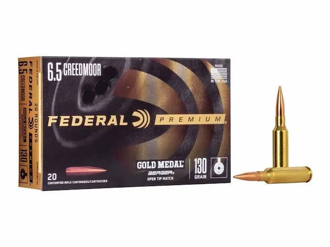 NABOJ FEDERAL 6,5 CREEDMOOR GM 130GR BERGER HIBRID VLD