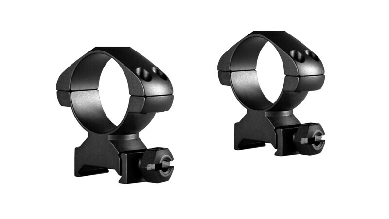HAWKE MOUNTING RINGS   PRECISION STEEL MOUNTS  30 mm High