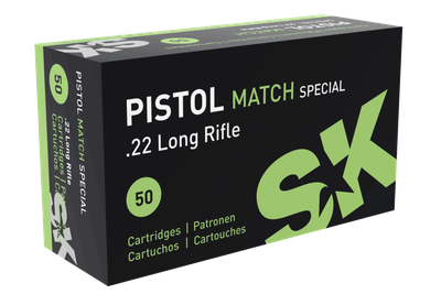 SK  BULLET PISTOL MATCH SPECIAL .22LONG RIFLE