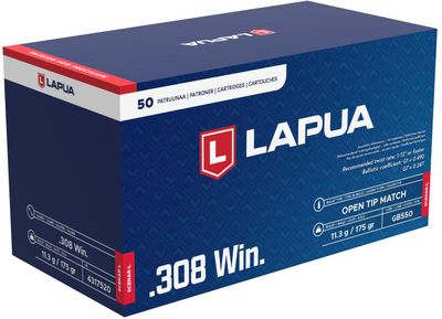 BULLETS LAPUA .308 WIN SCENAR-OTM 175 gr 50/1 GB550