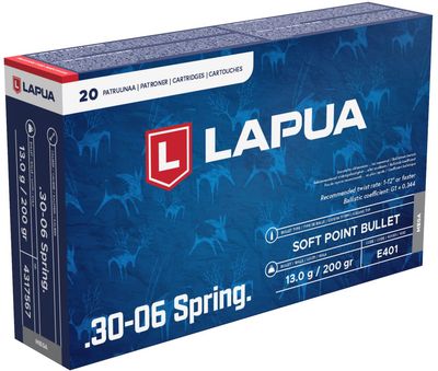 BULLETS LAPUA .30-06 SPRING. MEGA SP 13g/200gr E401