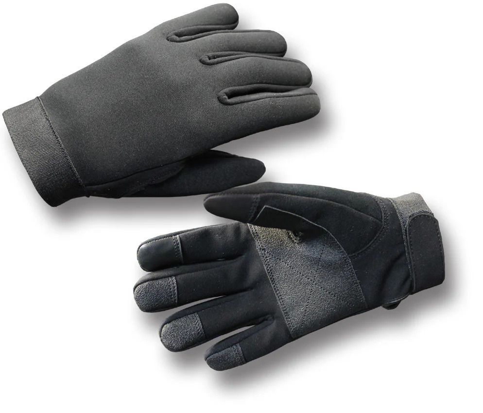 TACTICAL MIL-TEC NEOPRENE GLOVES BLACK