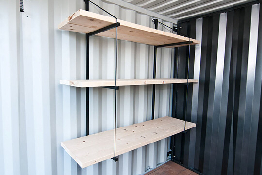 Container 3-Tier Shelving Bracket (Single)