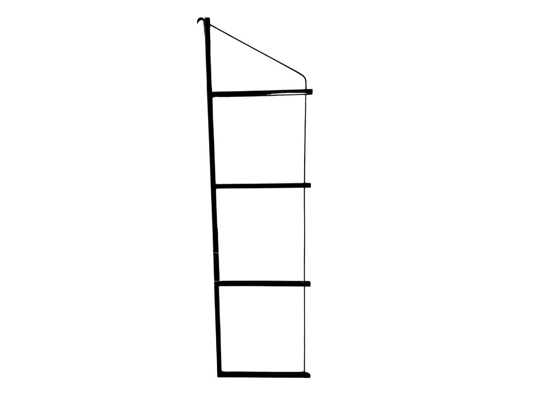 Container 4-Tier Shelving Bracket (Single)