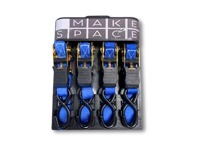 15' Ratchet Straps (Pack of 4)