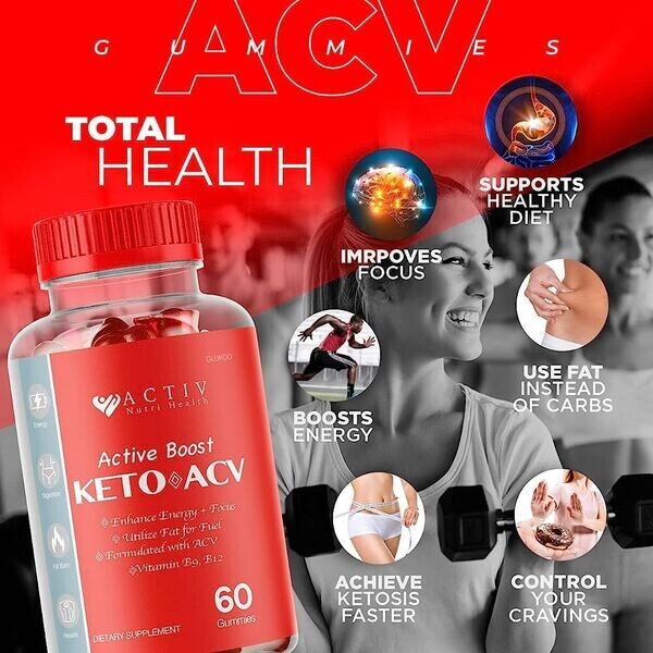 Active Boost Keto + Acv Gummies