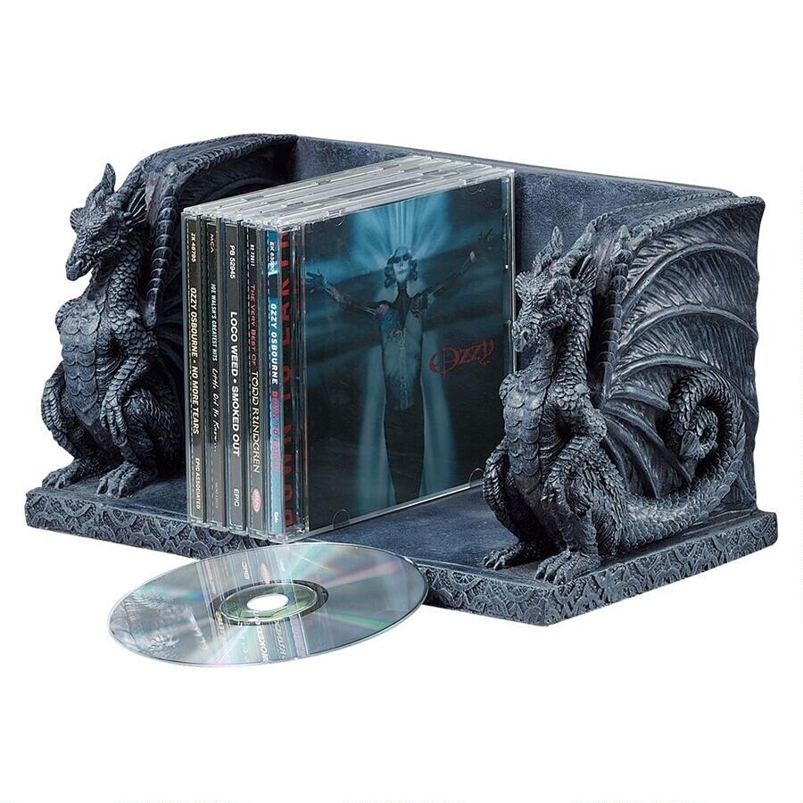 Blackmore Dragons Library Book Stand &amp; CD Holder