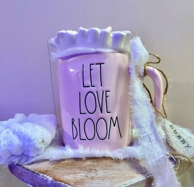 Rae Dunn Let Love Bloom Mug