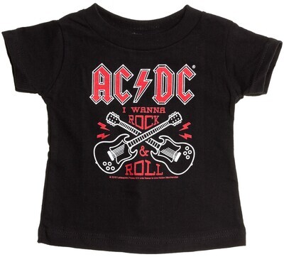 Sourpuss AC/DC Rock N Roll Kids Tee