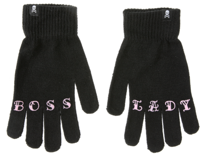 Sourpuss Boss Lady Knit Gloves