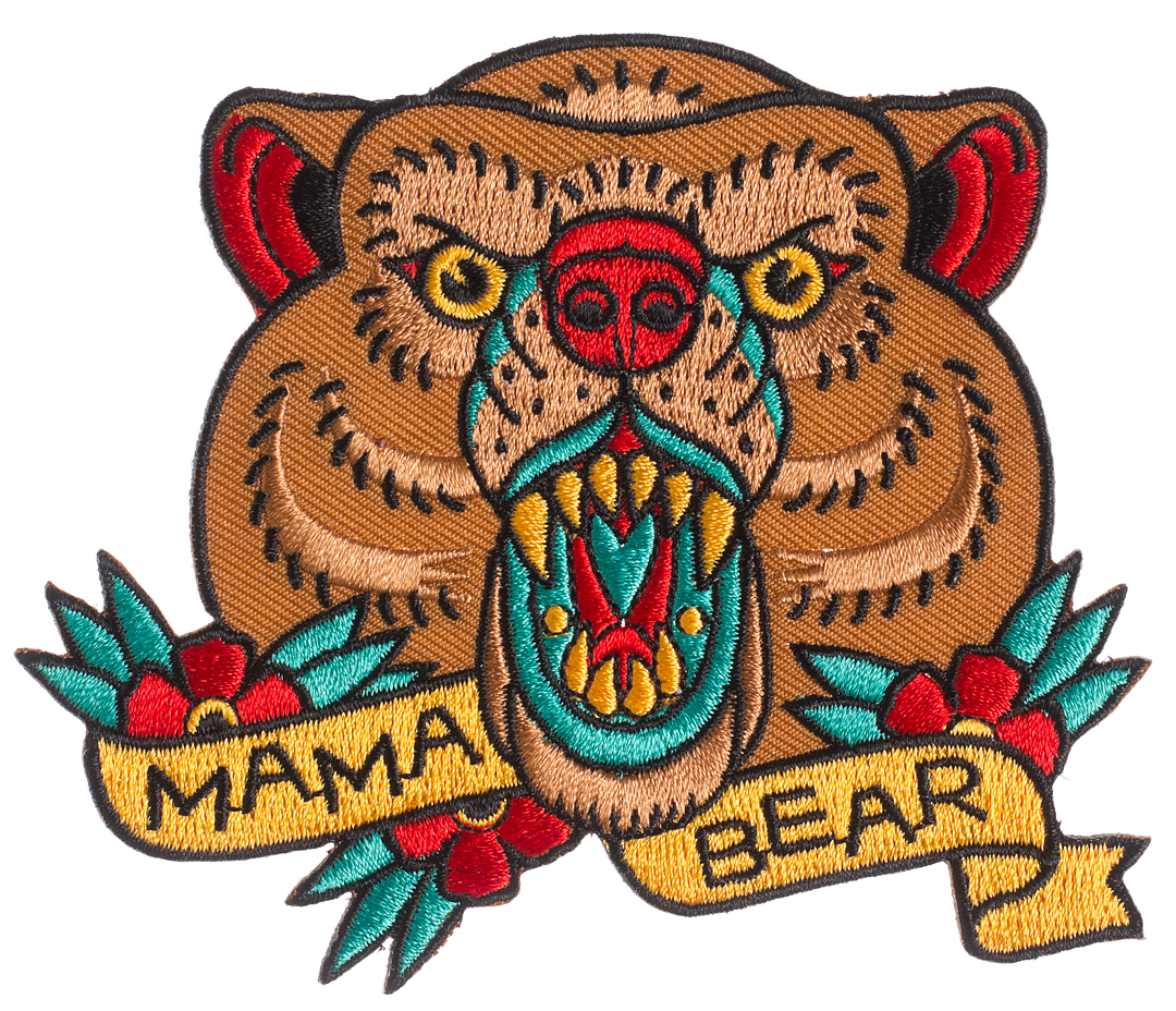 Sourpuss Mama Bear Patch