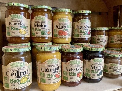 Confiture bio Vincensini 360g