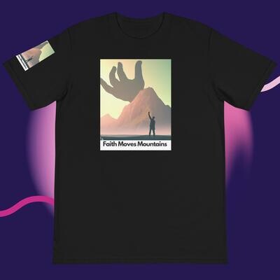 Men&#39;s Faith Moves Mountain Organic T-Shirts