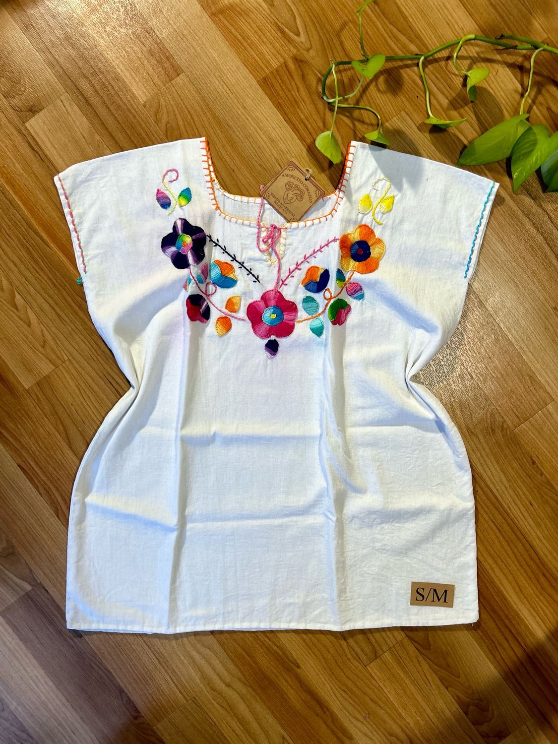 Blusa 3 Flores Pastel S/M