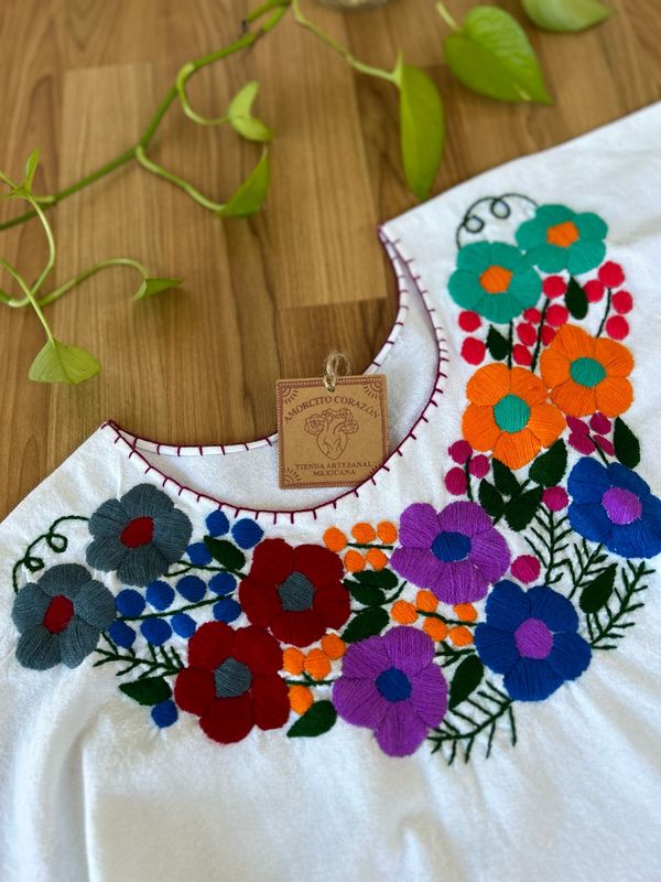 Blusa Cadenilla Flores | 1X