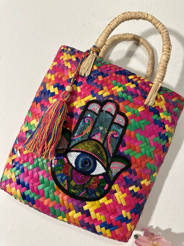 Cartera Artesanal Ojo