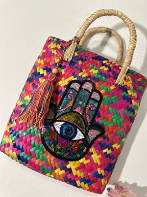 Cartera Artesanal Ojo