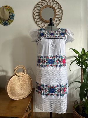 Bata Gala 3 líneas floral L/XL