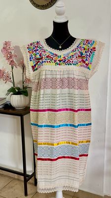 Vestido Paloma Telar. One Size