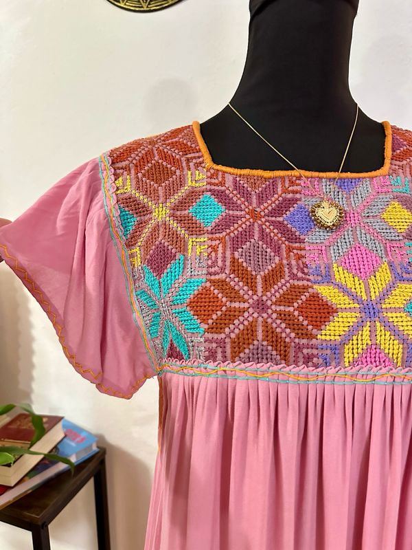 Vestido Manga de Olán One Size