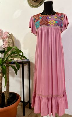 Vestido Manga de Olán One Size