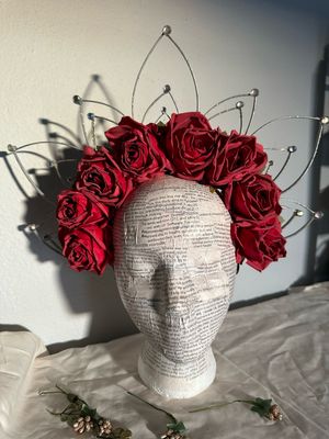 Corona Naturaleza en rojo