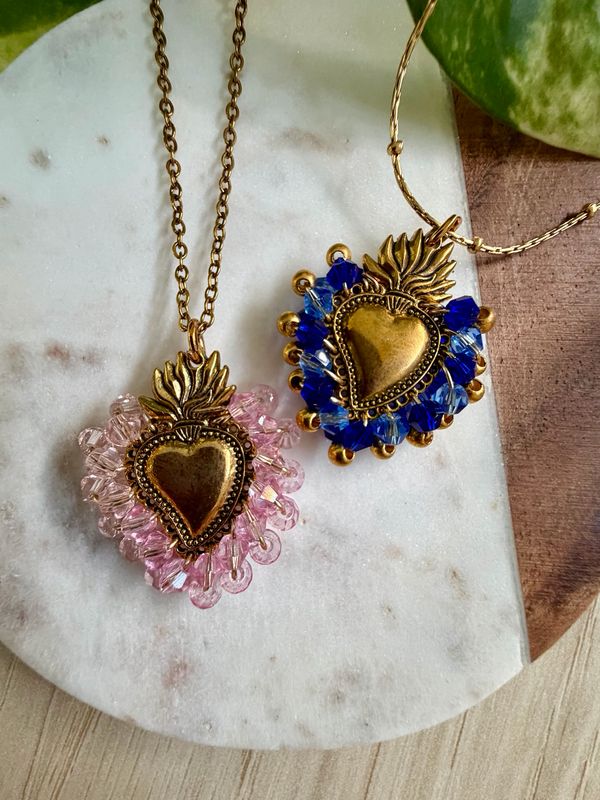 Collar Sagrado Corazón Milagrito