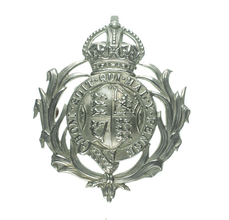 Leeward Islands Police Helmet Plate  c.1910