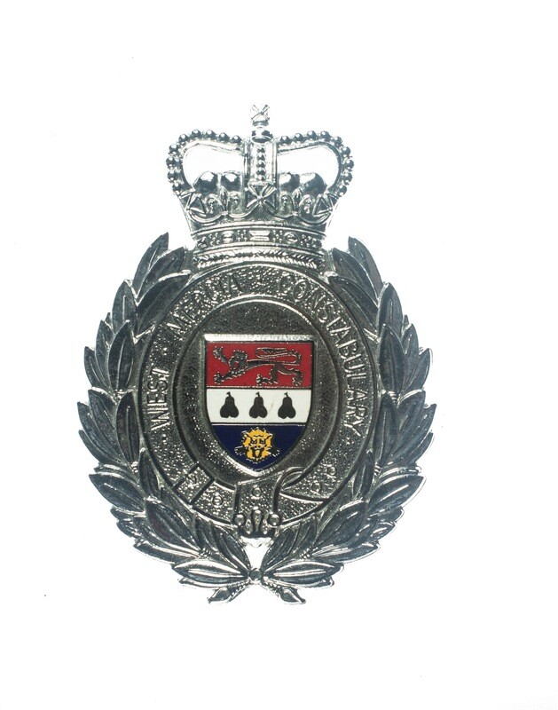 West Mercia Police Helmet Plate