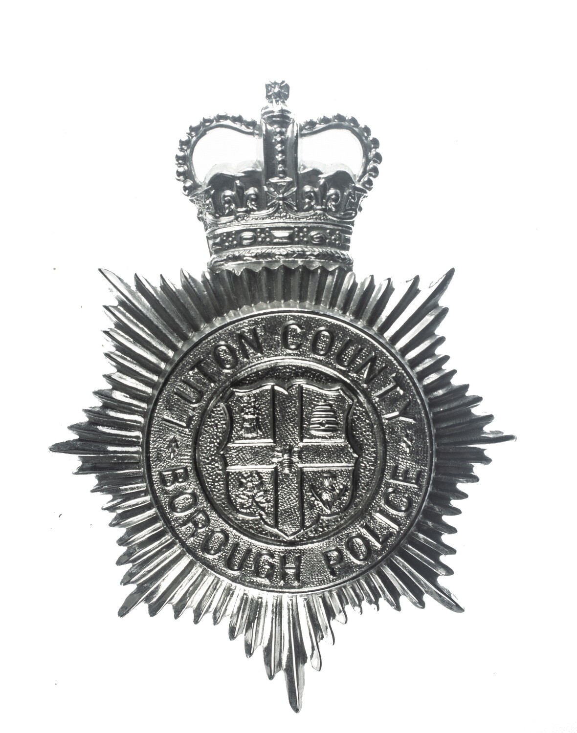 West Sussex Constabulary Helmet Plate.
