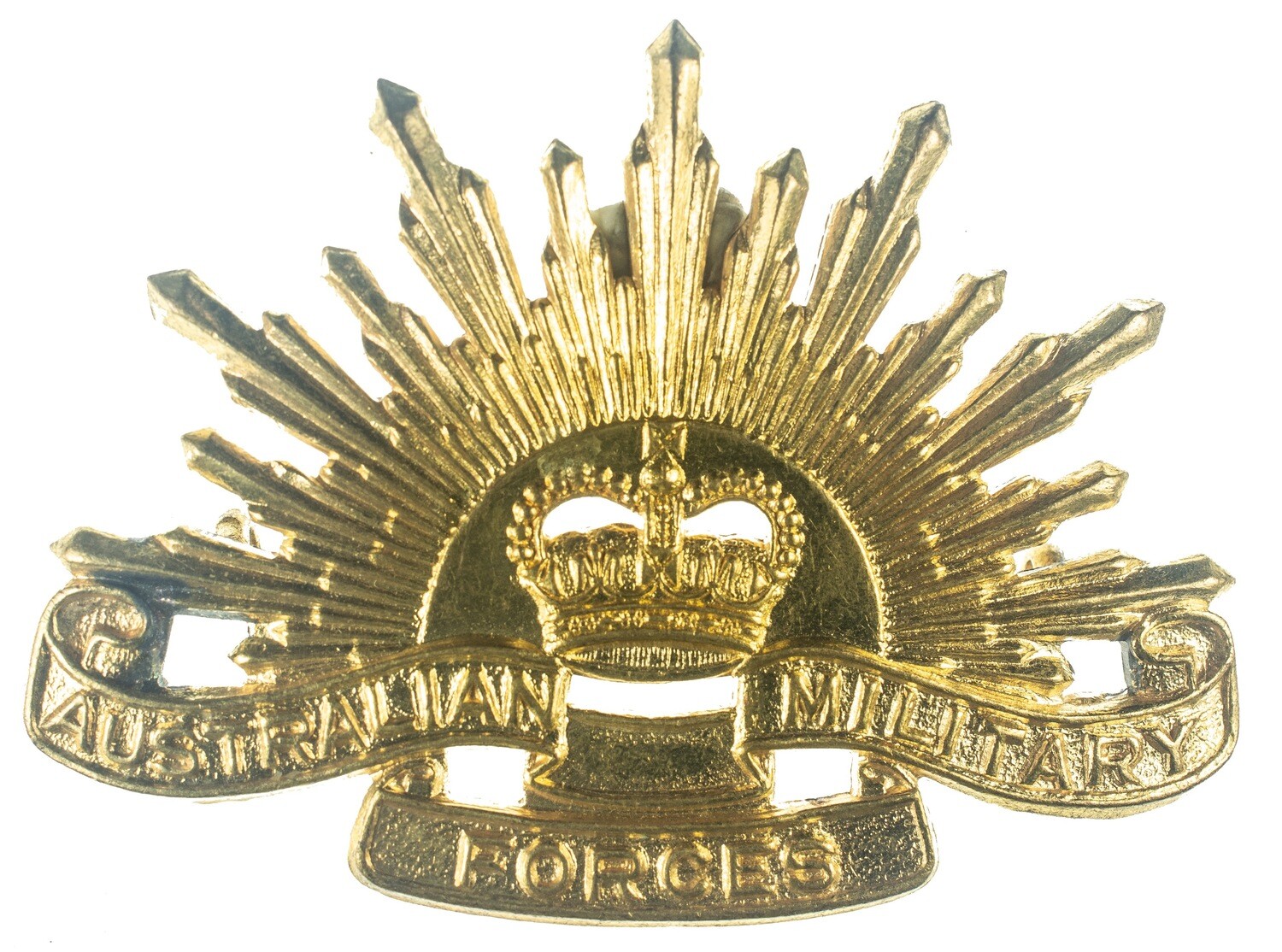 Australian Military Forces &quot;Rising Sun&quot; Hat Badge