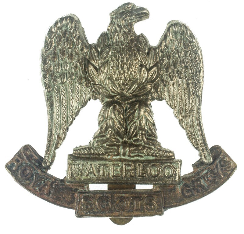 The 2nd Dragoons (Royal Scots Greys) Cap Badge
