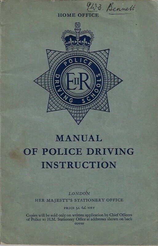 The Manual of Police Driving Instruction