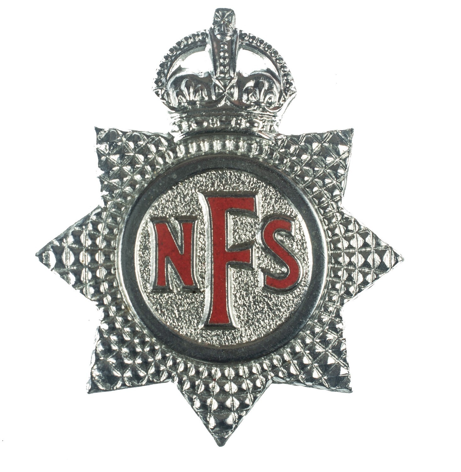 National Fire Service Cap Badge (WW2)