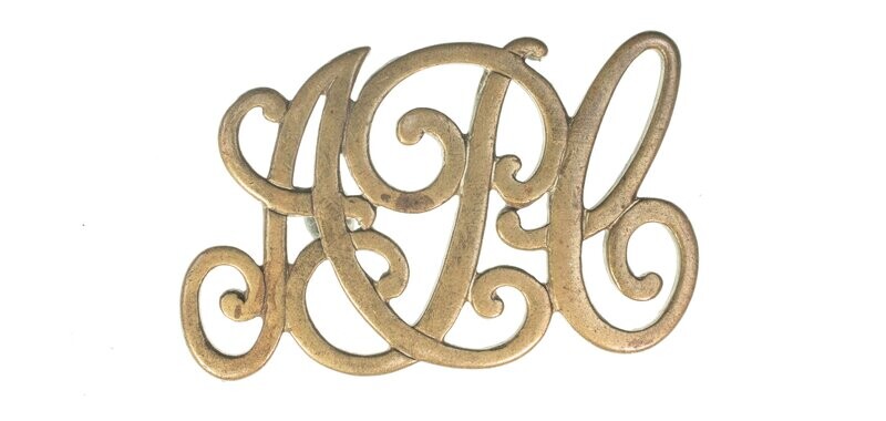 Army Pay Corps Cap Badge. (WW1)